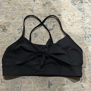 Alala Black Large Sports Bra